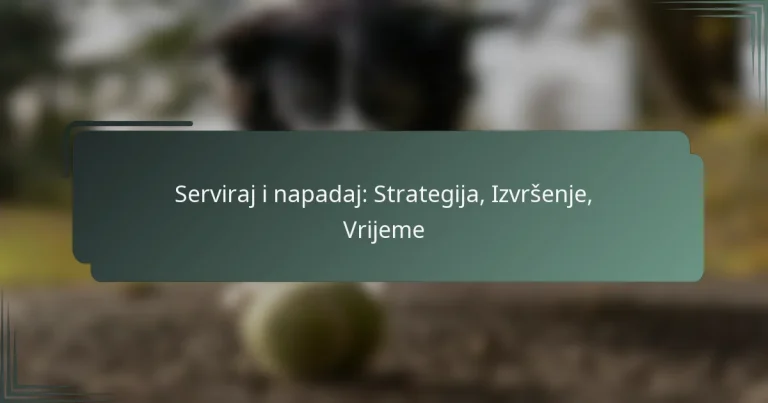 Serviraj i napadaj: Strategija, Izvršenje, Vrijeme